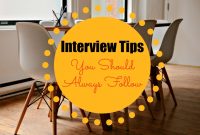 Interview Tips and Tricks for Success in Your Career
