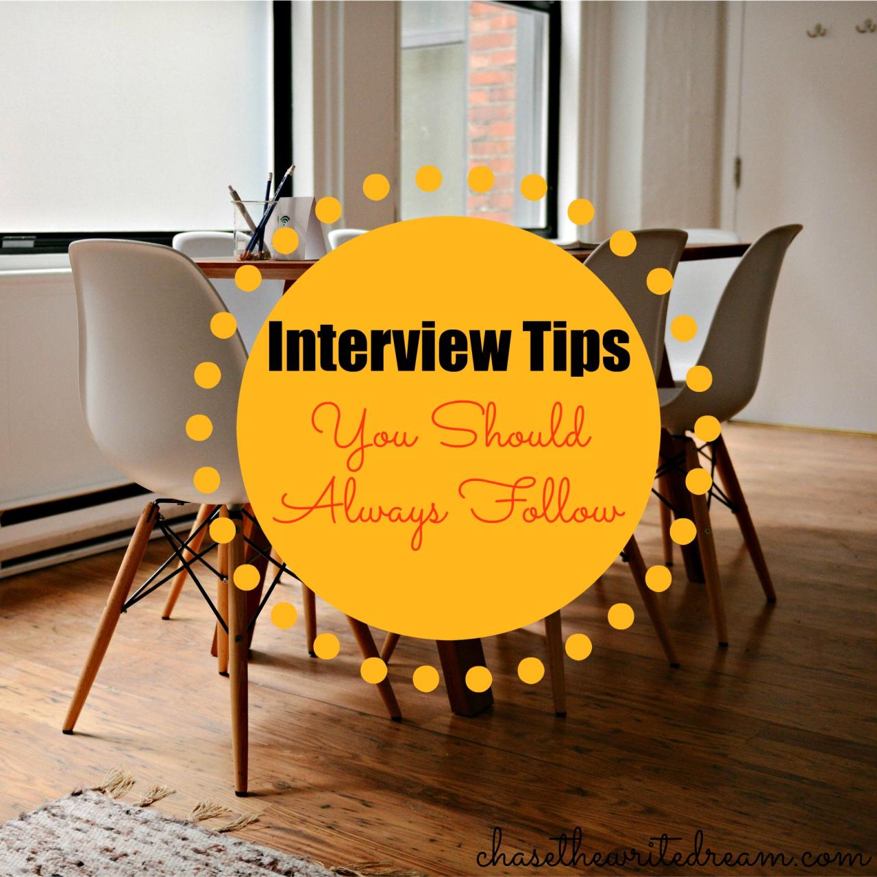 Interview Tips and Tricks for Success in Your Career