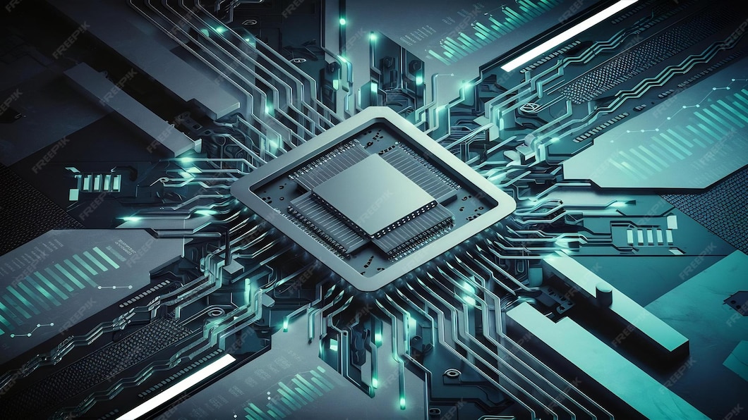 Premium Photo | Artificial intelligence hardware concept Premium Photo | Artificial intelligence hardware concept