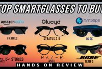 Top Fashionable Smart Glasses Review With YouTube Demo