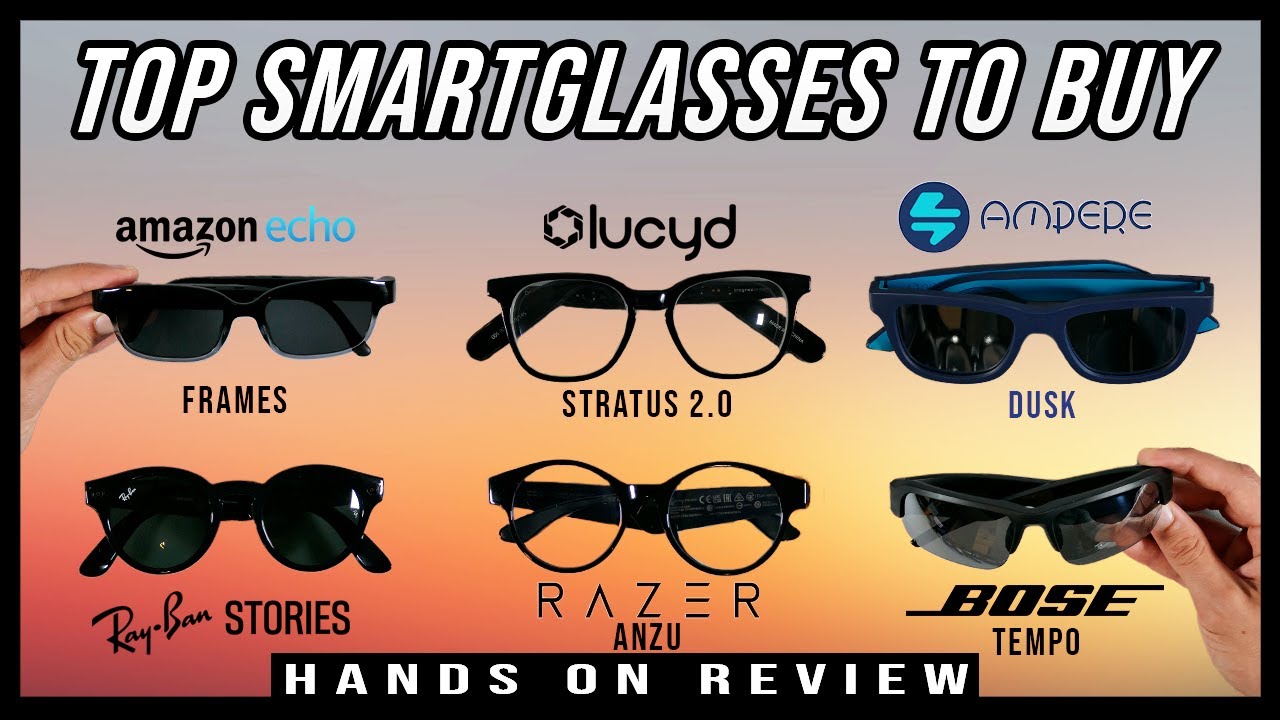 Top Fashionable Smart Glasses Review With YouTube Demo